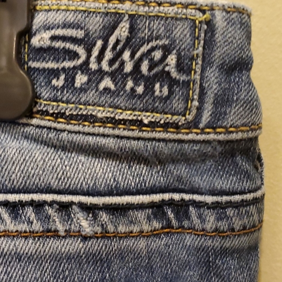 Mid rise silver jeans - Picture 4 of 5